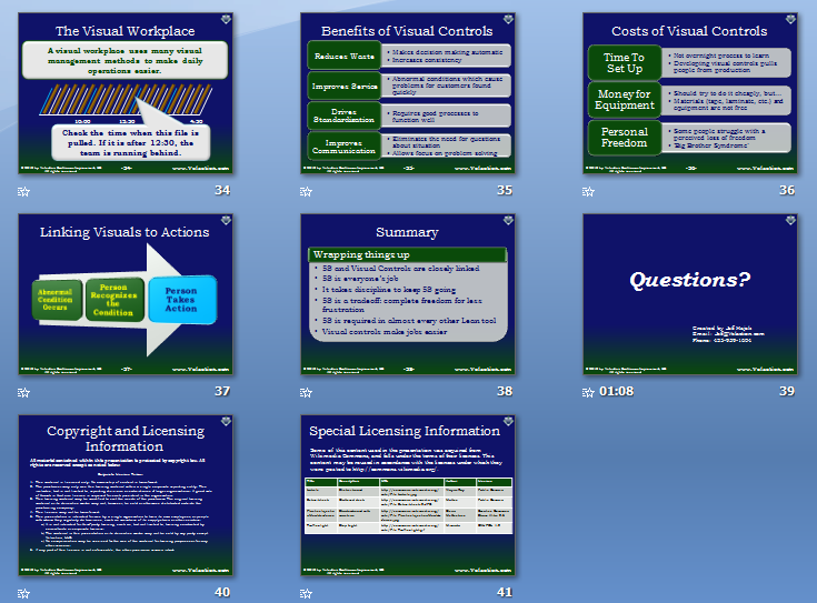 5S Training Presentation Slides