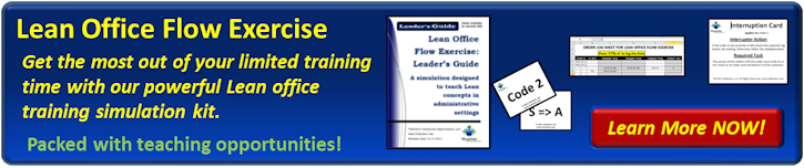 Lean Office Flow Exercise