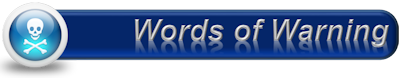 Lean Terms Words of Warning