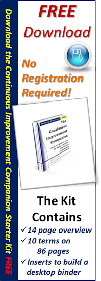 Download the Continuous Improvement Companion Starter Kit