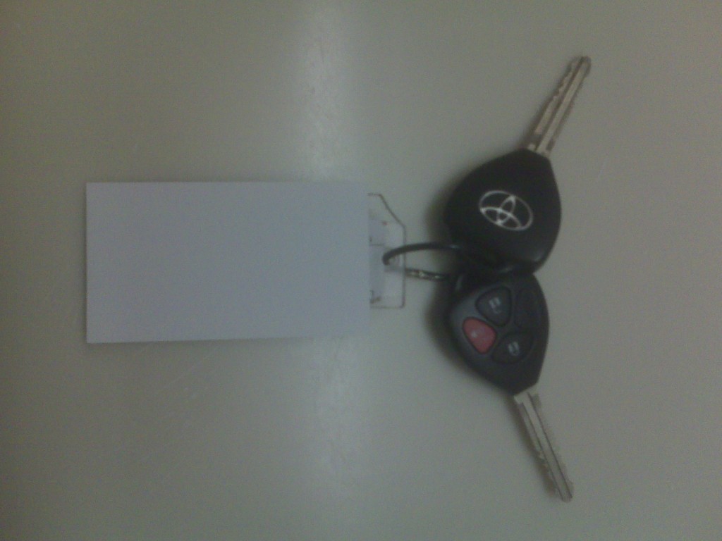 Rental Car Keys