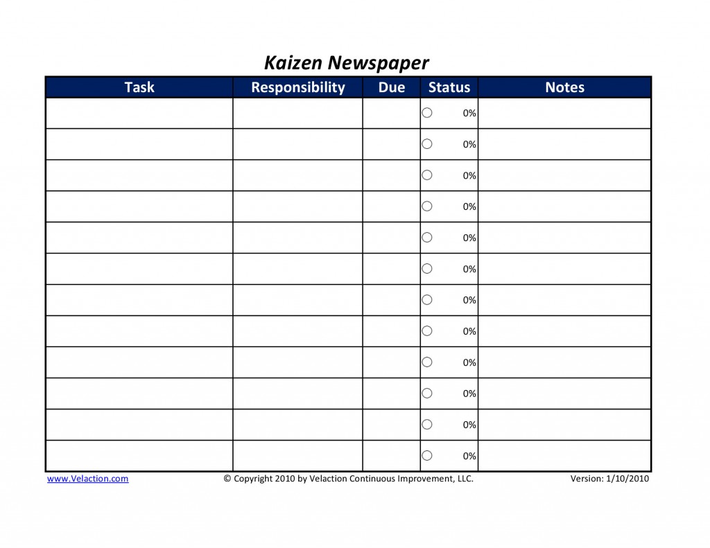 Kaizen Newspaper