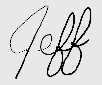 Jeff's Signature